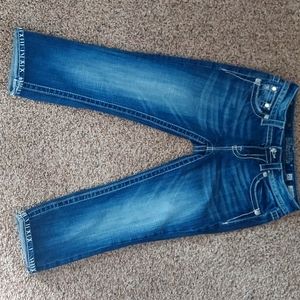 Miss Me Capri, size 25, blue Jean,